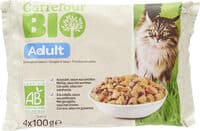 Émincé chat bio carrefour
