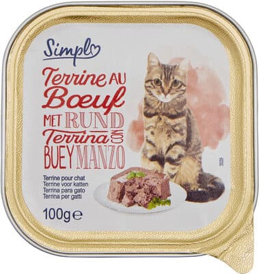 Simpl Terrine* *pour chat