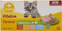 Companino Vitalive Selection Terrine* *pour chat