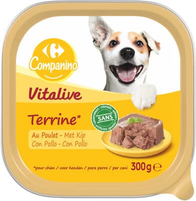 Companino Vitalive Selection Terrine* *pour chien