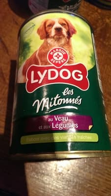 les mitonnés au veau et aux legumes