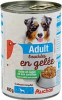 Bouchées en gelée riche en lapin et aux carottes