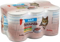 Terrines : au bœuf, au lapin, au poulet
