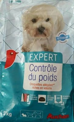 contrôle du poids croquettes allégées riches en volaille