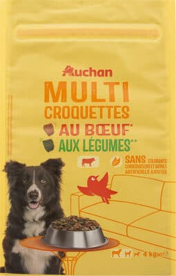 Chien Medium Maxi - Multicroquettes au boeuf* et aux légumes**