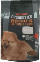 Croquette chiot riche en poulet frais