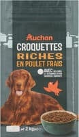 Chien medium maxi croquettes riches en poulet frais