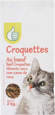 Croquette chat adulte boeuf