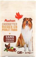 Croquettes riches en poulet frais