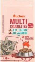 Multicroquettes au thon* au saumon** - Chat non stérilisé