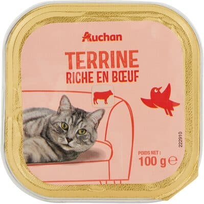 Terrine riche en boeuf