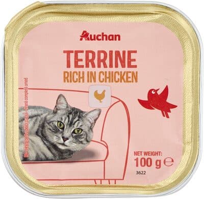 Terrine riche en poulet