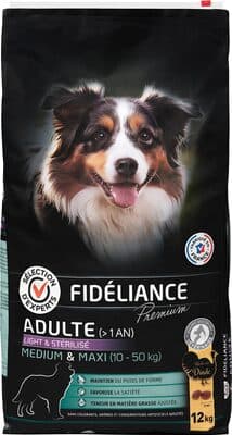 Croquettes pour chiens adulte MEDIUM & MAXI - light & stérilisé