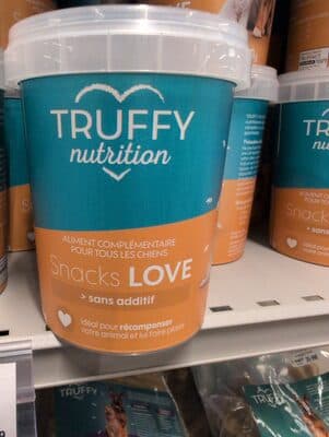 Snacks Love pour chien Truffaut nutrition