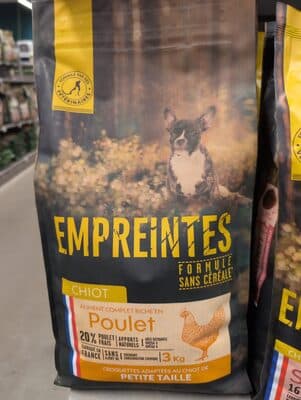 Croquettes poulet sans céréales, chiot petite race