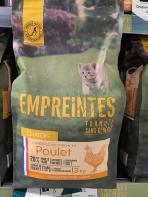 Croquettes poulet sans céréales pour chaton