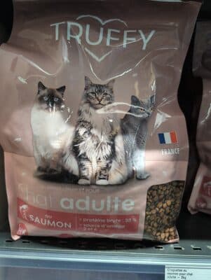 Croquettes au saumon pour chat adulte