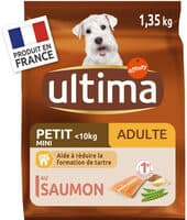 Croquettes pour chien Adulte mini au saumon