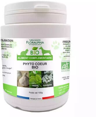 PhytoCoeur Bio 100g pour chien et chat
