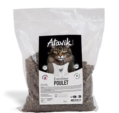Croquettes chat sans céréales - Extrême Poulet