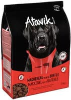 Croquettes chien sans céréales Maquereau riche en Buffle