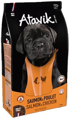 Chien spéciale croissance saumon-poulet