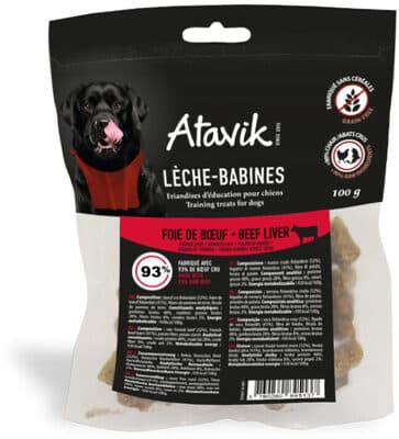 Friandises d'éducation pour chien - Foie de boeuf