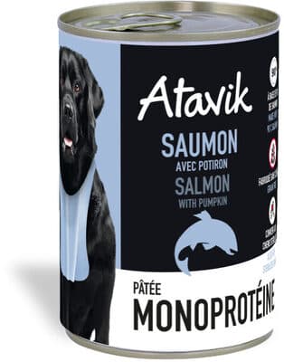 Pâtée pour chien Monoprotéine - Saumon