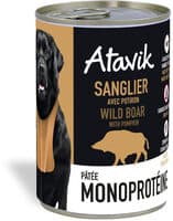 Pâtée pour chien Monoprotéine - Sanglier