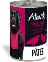 Pâtée pour chien - Canard & Poulet