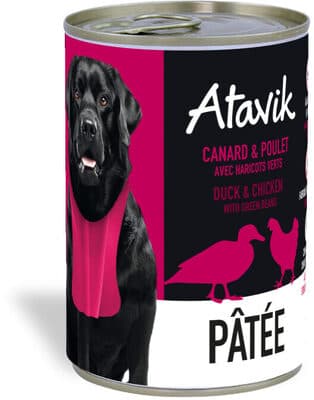 Pâtée pour chien - Canard & Poulet