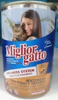 Miglior Gatto Bocconcini con Pollo e Tacchino