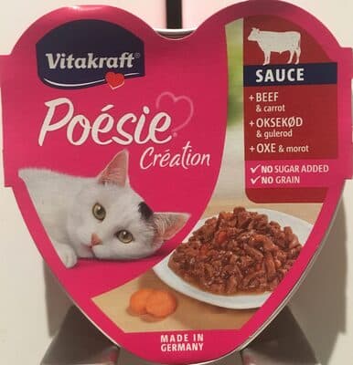 Poésie Création oksekjøtt og gulrot