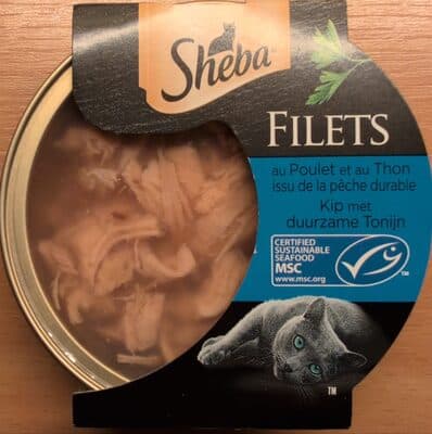 Sheba Filets kip met duurzame tonijn