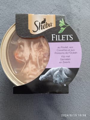 Sheba Filets kip met garnalen en zeevis