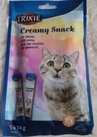 Creamy Snack avec des crevettes