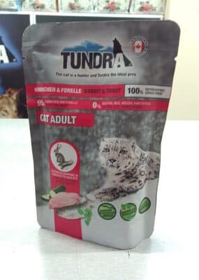 tundra пауч коте rabbit and trout