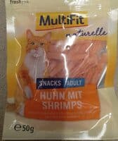 Huhn mit Shrimps