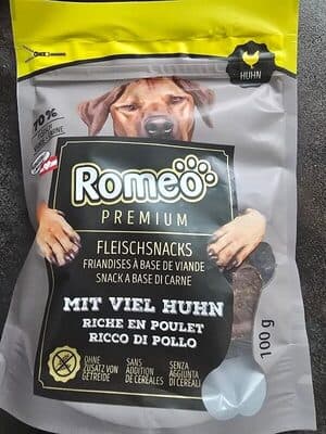 Fleischsnacks mit viel Huhn