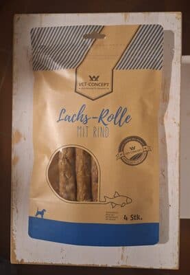 Lachsrolle mit Rind