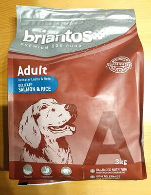 Briantos with salmon & rice