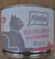Köstliche Garnelen an Saftigem Hühnchen