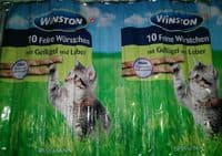 10 kleine Würstchen mit Geflügel und Leber