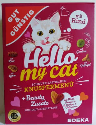 Knuspermenü mit Rind