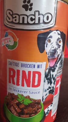 hundefutter rind