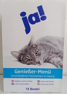 Genießer-Menü verschiedene Fischsorten in Sauce