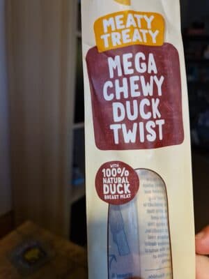 Mega Chewy Duck Twist