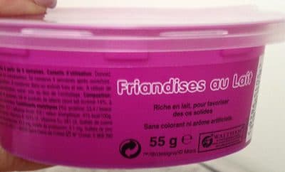 Friandise au lait