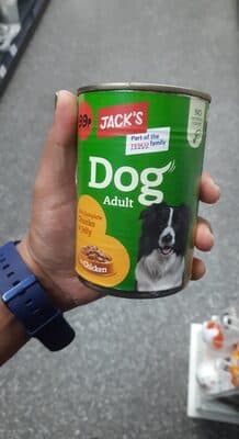 lacks dogs tin