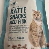 Katte snacks med fisk